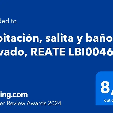Homestay Habitacion, Salita Y Bano Privado, Reate Lbi00466